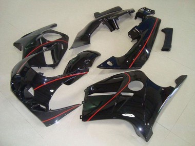 Discount 1988-1989 Glossy Black Red Line Honda CBR250RR MC19 Motorcycle Fairings Canada
