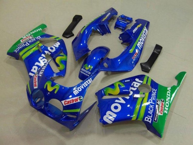 Discount 1988-1989 Blue Green White MoviStar Red Castrol Honda CBR250RR MC19 Motorcycle Fairings Canada