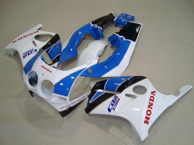 Discount 1988-1989 White Light Blue Glossy Black Honda CBR250RR MC19 Motorcycle Fairings Canada