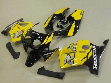 Discount 1988-1989 Yellow Glossy Black Honda CBR250RR MC19 Motorcycle Fairings Canada