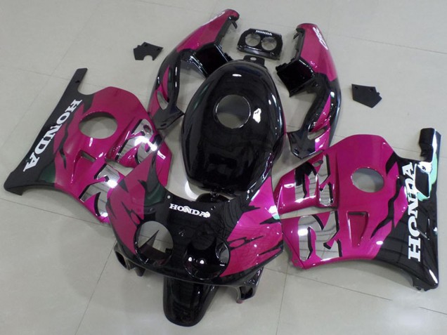 Discount 1990-1998 Pink Glossy Black Honda CBR250RR MC22 Motorcycle Fairing Kits Canada