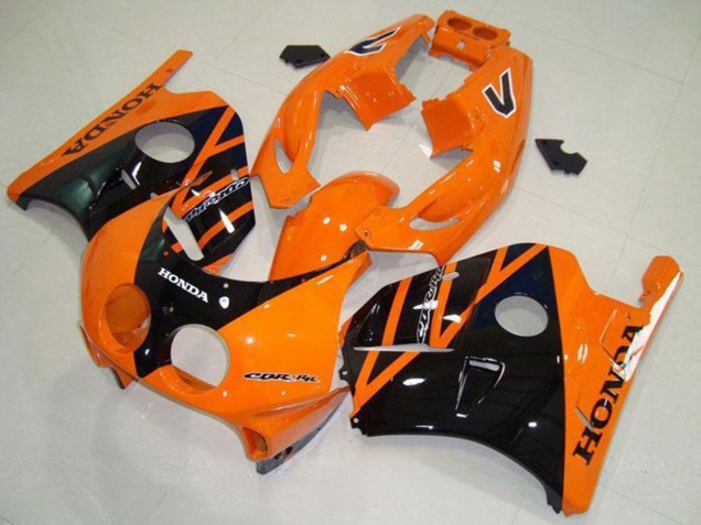 Discount 1990-1998 Orange Glossy Black Honda CBR250RR MC22 Motorcycle Fairings Canada