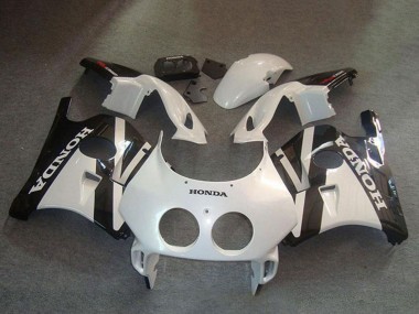 Discount 1990-1998 White Glossy Black Honda CBR250RR MC22 Motorcycle Fairing Kits Canada
