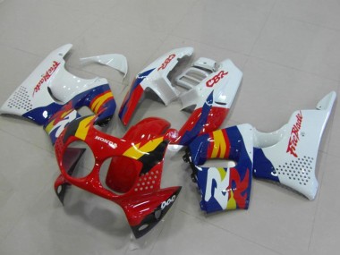Discount 1994-1995 White Red Blue Yellow Honda CBR900RR 893 Motorcycle Fairings Canada