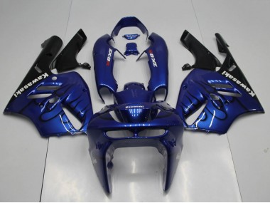 Discount 1994-1997 Blue Black Flame Kawasaki ZX9R Motorcycle Fairings Canada