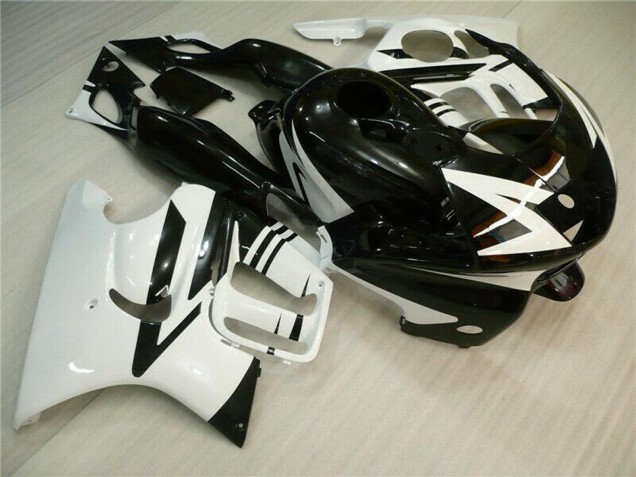 Discount 1995-1996 White Glossy Black Honda CBR600 F3 Motorcycle Fairings Canada