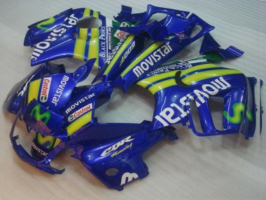 Discount 1995-1996 Blue Green Yellow MoviStar Red Castrol Honda CBR600 F3 Motorcycle Fairings Canada