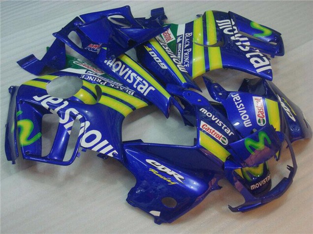 Discount 1995-1996 Blue Green Yellow MoviStar Red Castrol Honda CBR600 F3 Motorcycle Fairings Canada
