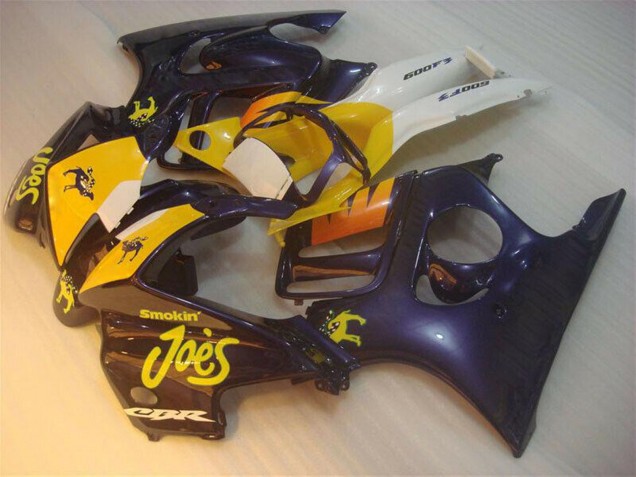 Discount 1995-1996 Blue Yellow Joes Honda CBR600 F3 Motorcycle Fairings Canada