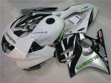 Discount 1995-1996 White Silver Green Hannspree Honda CBR600 F3 Motorcycle Fairings Canada