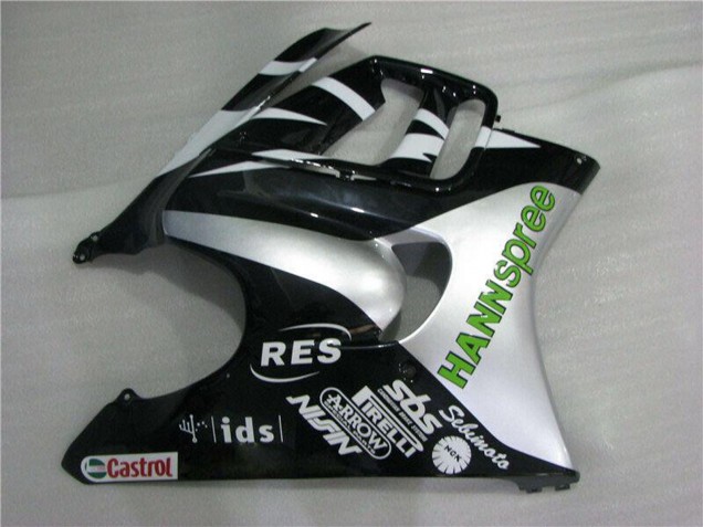 Discount 1995-1996 White Silver Green Hannspree Honda CBR600 F3 Motorcycle Fairings Canada