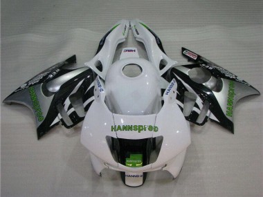 Discount 1995-1996 White Silver Green Hannspree Honda CBR600 F3 Motorcycle Fairings Canada