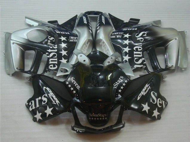 Discount 1995-1996 Silver Glossy Black SevenStars Honda CBR600 F3 Motorcycle Fairings Canada