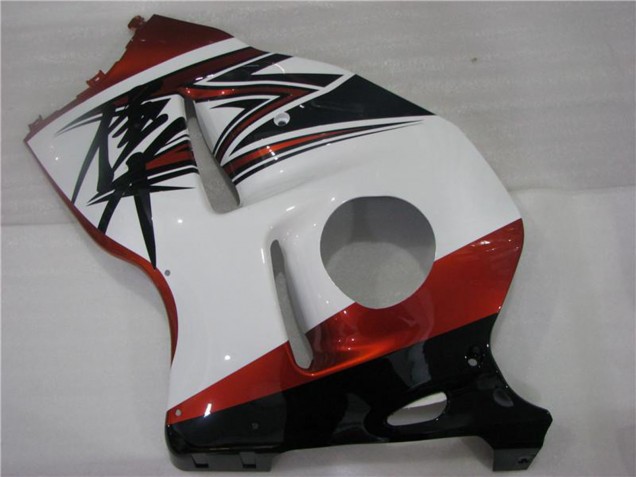 Discount 1996-2007 White Orange Black Suzuki GSXR 1300 Hayabusa Motorcycle Fairings Canada
