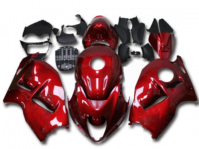 Discount 1996-2007 Candy Red Suzuki GSXR 1300 Hayabusa Motorcycle Fairings Canada