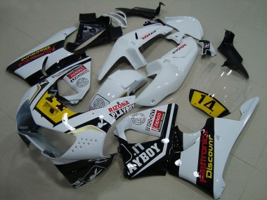 Discount 1998-1999 White Yellow Glossy Black Playboy 14 Honda CBR900RR 919 Motorcycle Fairings Canada