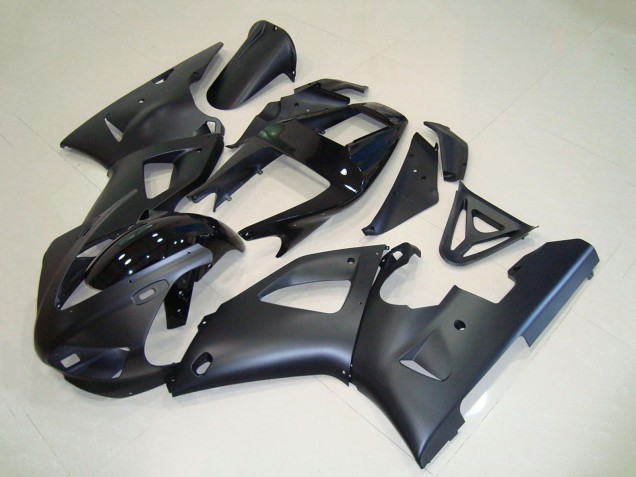 Discount 1998-1999 Matte Black Glossy Black Yamaha YZF R1 Motorcycle Fairings Canada