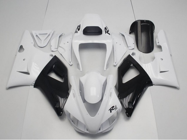 Discount 1998-1999 Pearl White Black Yamaha YZF R1 Motorcycle Fairings Canada