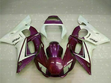 Discount 1998-2002 White Purple Yamaha YZF R6 Motorcycle Fairings Canada