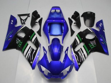 Discount 1998-2002 Blue White Green Black Monster Yamaha YZF R6 Motorcycle Fairings Canada