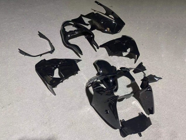 Discount 2000-2001 Glossy Black Kawasaki ZX9R Motorcycle Fairing Kits Canada
