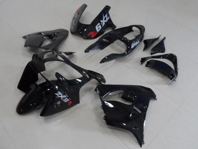 Discount 2000-2001 Glossy Black Kawasaki ZX9R Motorcycle Fairing Canada