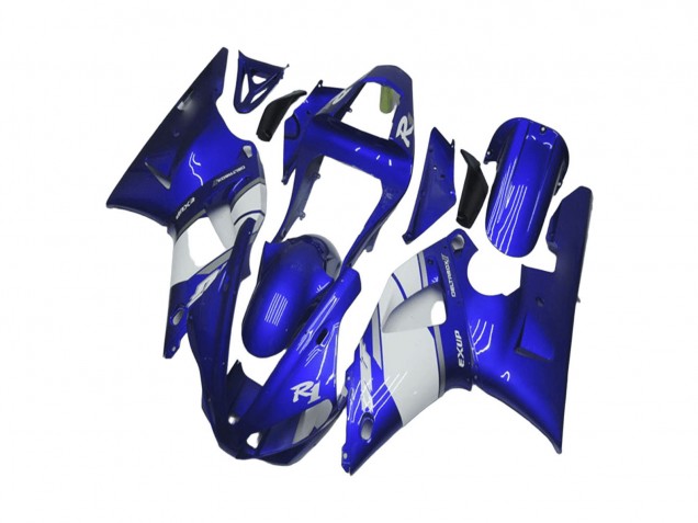 Discount 2000-2001 Blue White Yamaha YZF R1 Motorcycle Fairing Canada