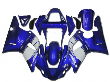 Discount 2000-2001 Blue White Yamaha YZF R1 Motorcycle Fairing Canada