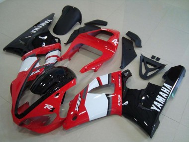Discount 2000-2001 Red White Glossy Black Yamaha YZF R1 Motorcycle Fairings Canada