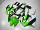 Discount 2000-2002 Green White Black Kawasaki ZX6R Motorcycle Fairing Kits Canada