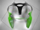 Discount 2000-2002 Green White Black Kawasaki ZX6R Motorcycle Fairing Kits Canada