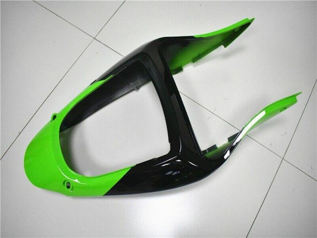 Discount 2000-2002 Green White Black Kawasaki ZX6R Motorcycle Fairing Kits Canada