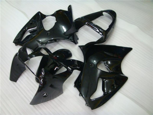 Discount 2000-2002 Glossy Black Kawasaki ZX6R Motorcycle Fairings Canada