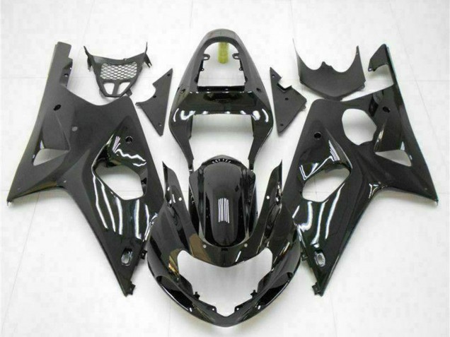 Discount 2000-2002 Glossy Black Suzuki GSXR 1000 Motorcycle Fairings Canada