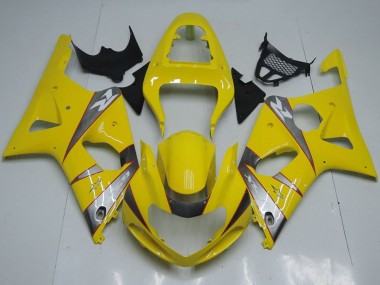 Discount 2000-2002 Yellow Silver Grey Suzuki GSXR 1000 Motorcycle Fairings Canada
