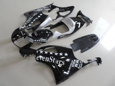Discount 2000-2006 Glossy Black White SevenStars Honda VTR1000 Motorcycle Fairings Canada