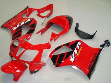Discount 2000-2006 Red Black Stripe Honda VTR1000 Motorcycle Fairings Canada