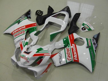Discount 2001-2003 White Red Green Castrol Honda CBR600 F4i Motorcycle Fairings Canada
