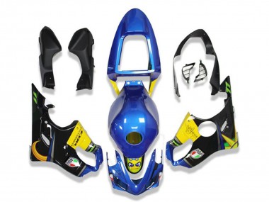 Discount 2001-2003 Blue Yellow Glossy Black Shark Honda CBR600 F4i Motorcycle Fairings Canada