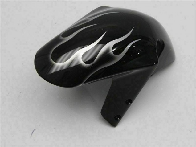 Discount 2001-2003 Glossy Black Silver Flame Suzuki GSXR 600/750 Motorcycle Fairings Canada
