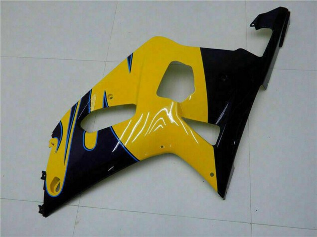 Discount 2001-2003 Yellow Dark Blue Glossy Black Suzuki GSXR 600/750 Motorcycle Fairings Canada