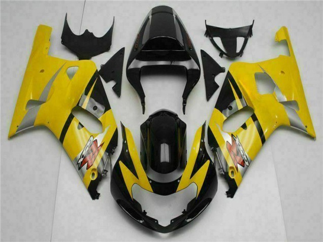 Discount 2001-2003 Yellow Black Suzuki GSXR 600/750 Motorcycle Fairings Canada