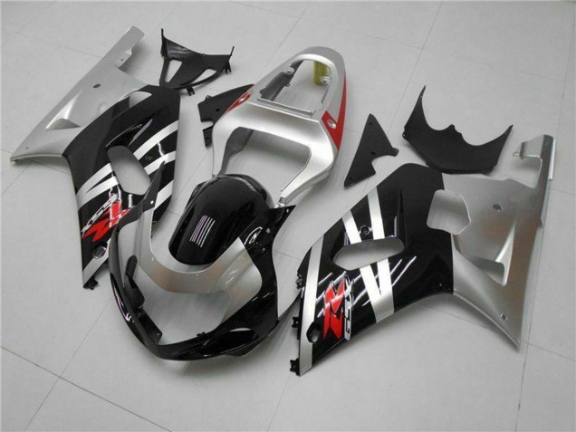 Discount 2001-2003 Silver Glossy Black Red Suzuki GSXR 600/750 Motorcycle Fairings Canada