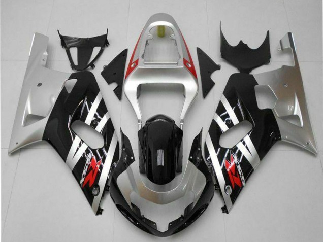 Discount 2001-2003 Silver Glossy Black Red Suzuki GSXR 600/750 Motorcycle Fairings Canada