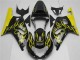Discount 2001-2003 Glossy Black Yellow Flame Suzuki GSXR 600/750 Motorcycle Fairings Canada