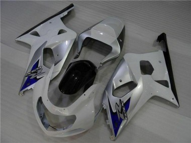 Discount 2001-2003 White Silver Blue Black Suzuki GSXR 600/750 Motorcycle Fairings Canada