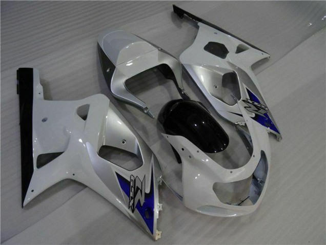 Discount 2001-2003 White Silver Blue Black Suzuki GSXR 600/750 Motorcycle Fairings Canada