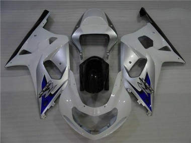 Discount 2001-2003 White Silver Blue Black Suzuki GSXR 600/750 Motorcycle Fairings Canada
