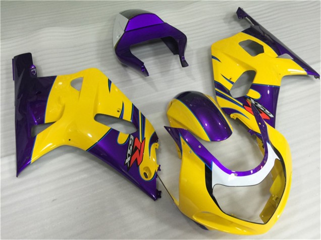 Discount 2001-2003 Yellow Purple Suzuki GSXR 600/750 Motorcycle Fairings Canada
