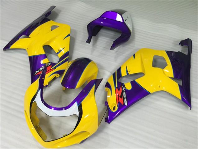 Discount 2001-2003 Yellow Purple Suzuki GSXR 600/750 Motorcycle Fairings Canada
